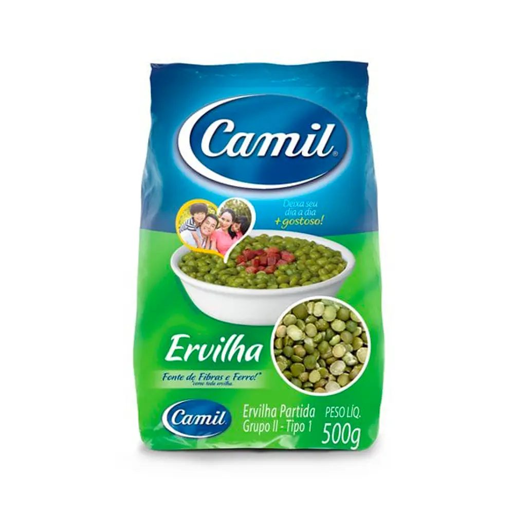Chícharos verdes partidos CAMIL (500g)